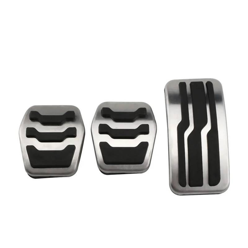 Pedalauflage Für Ford Für Focus 2 3 4 MK2 MK3 MK4 2005-2017 Edelstahl Auto Innen Gas Kraftstoff Pedal Bremspedale Abdeckung Bremse Pedalkappen(3 pieces MT) von WEIFANAA