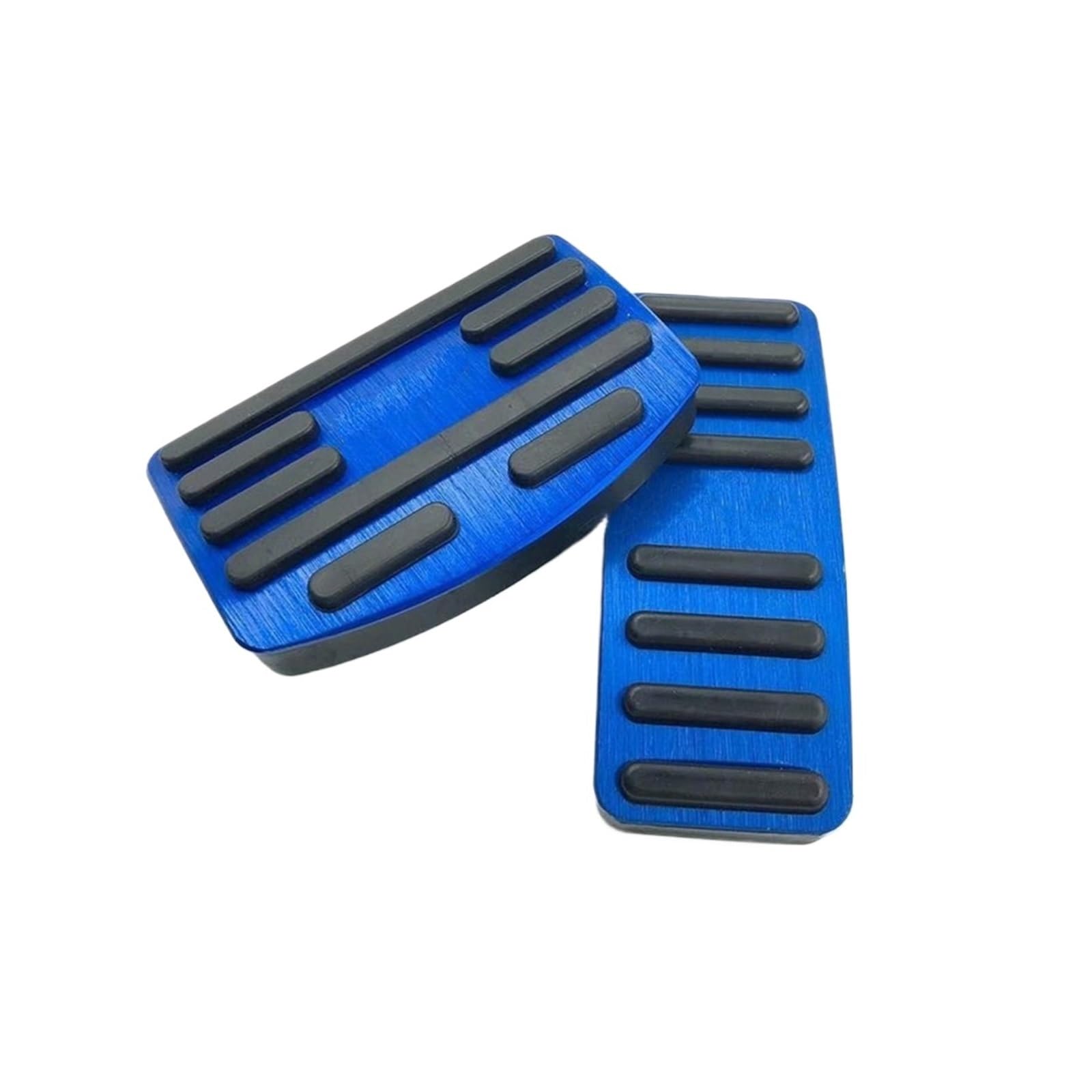 Pedalauflage Für Trumpchi GM6 M6 Für Pro 2019 2020 2021 Aluminium Auto Fuß Pedal Kraftstoff Beschleuniger Bremspedale Abdeckung Nicht-slip Pads Bremse Pedalkappen(Blue) von WEIFANAA