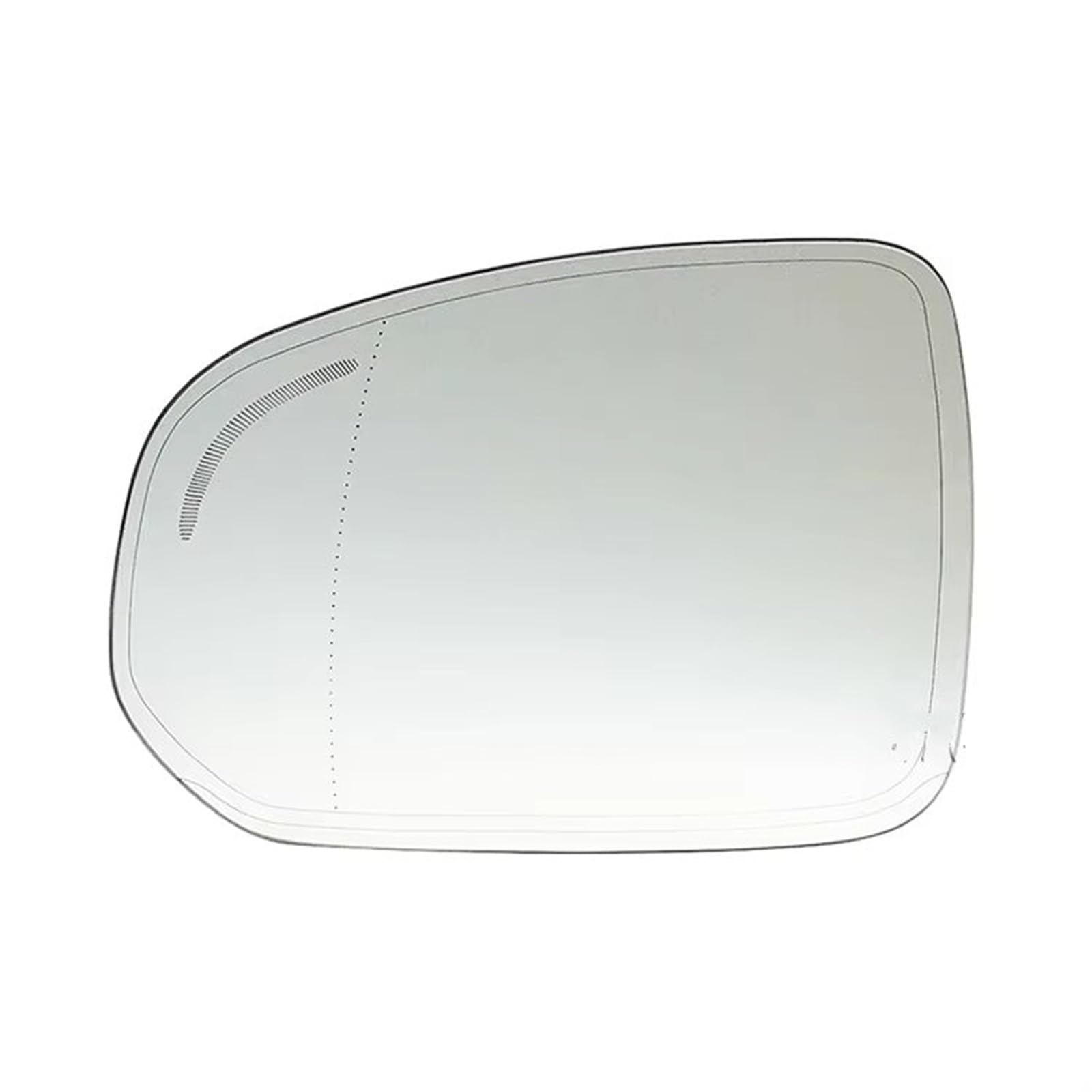 Rückspiegelglas Für Volvo Für XC60 2018-2023 Für V90 2017-2022 Links Rechts Rückspiegel Heizung Auto Seite Spiegel glas Blind Spot Warnung Außenspiegel Glas(Left heating only) von WEIFANAA