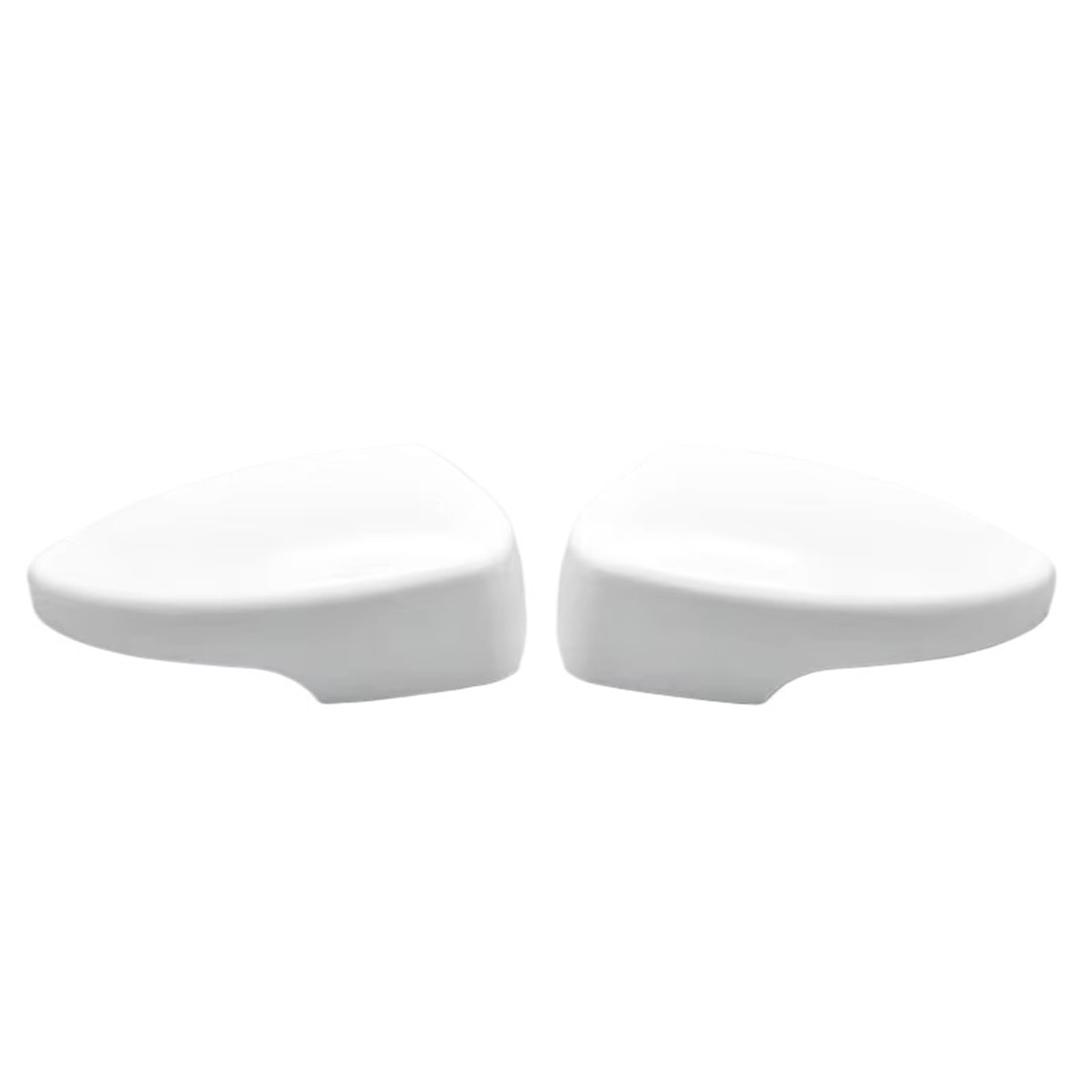 Spiegelkappe Für Ford Für Kuga 2013-2019 Für EcoSport 2013-2018 Rückspiegelgehäuseschale Automobilverkleidung Autoseitenspiegelabdeckung Spiegelkappen(White A Pair) von WEIFANAA