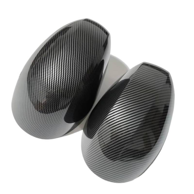 Spiegelkappe Für Mini Für Cooper F54 F55 F56 F57 F60 2020 2021 2022 2023 2024 Auto Links + Rechts Hinten Spiegel Abdeckung Shell Cap Gehäuse Spiegelkappen(Carbon Fiber Pattern) von WEIFANAA