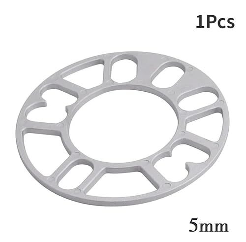 Spurverbreiterung 1 Stücke Universal Auto Rad Reifen Spacer Adapter Distanzscheiben Platte 3mm 5mm 8mm 10mm Für 4x100 4x114,3 5x100 5x108 5x114,3 5x120 Raddistanzscheiben(5mm-) von WEIFANAA