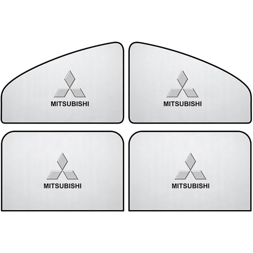 Sonnenschutz Seitenscheiben für Mitsubishi L200 2007-2012, Autofenster Sonnenschirm Front- und Heckfenster UV-Schutz Sonnenblende Zubehör,C/4 Four Windows von WEIHUANB