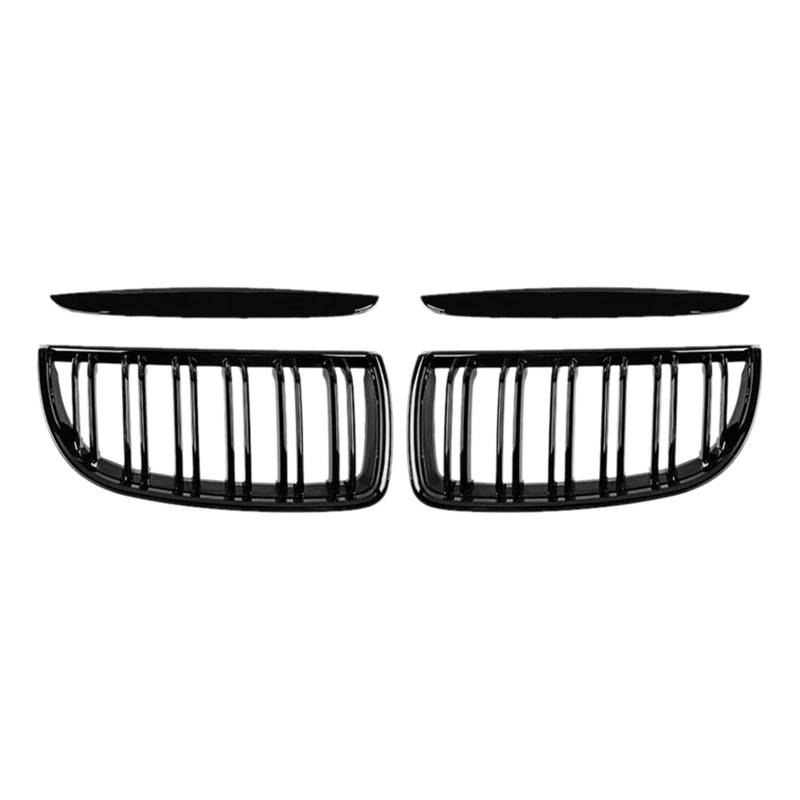 Front Nieren Kühlergrill Auto-Frontgrill, Glanz-Einlassgitter, Für E90, Für 323I, Für 328I, Für 335I, Für 330I 2005 2006 2007 von WEINUANXIN