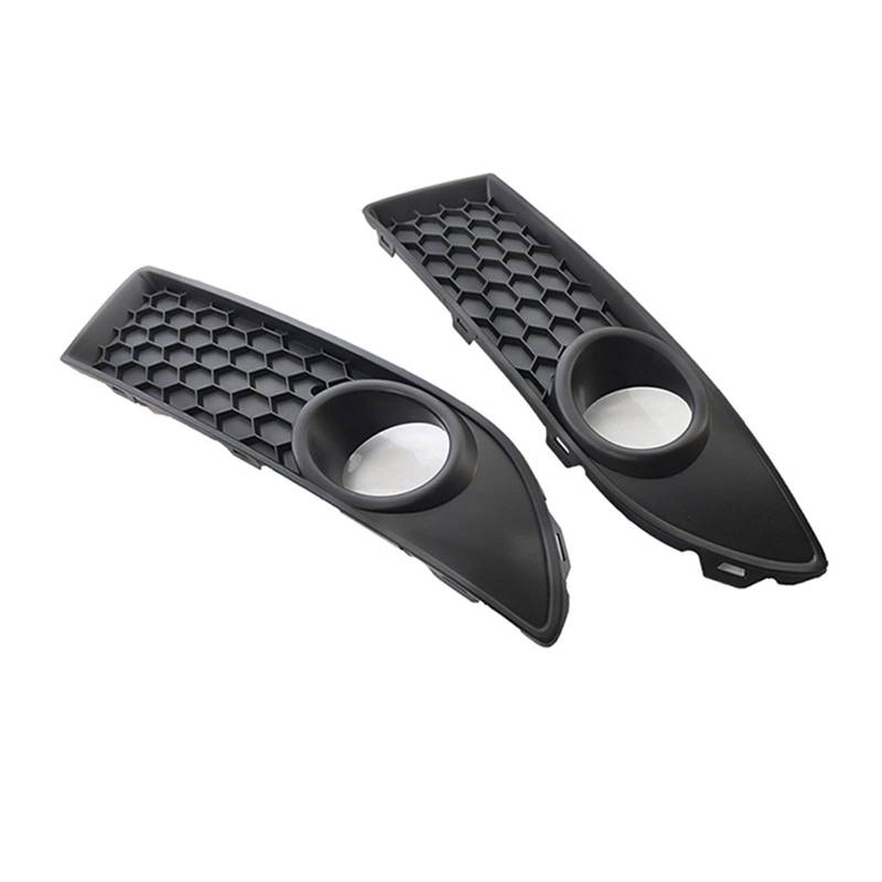 Front Nieren Kühlergrill Auto Frontstoßstange Untere Nebelscheinwerfer Lüftungsgitter Grillabdeckung ABS Für V&W POLO-GTI 2006-2009 MK4 9N3(Pair Grill) von WEINUANXIN