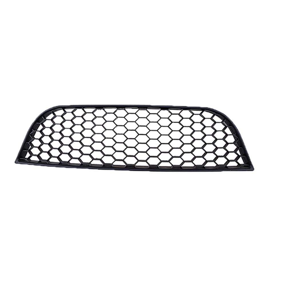 Front Nieren Kühlergrill Auto Frontstoßstange Untere Nebelscheinwerfer Lüftungsgitter Grillabdeckung Schwarz Für V&W POLO-GTI 2006-2009 MK4 9N3 ABS(Center Grill) von WEINUANXIN