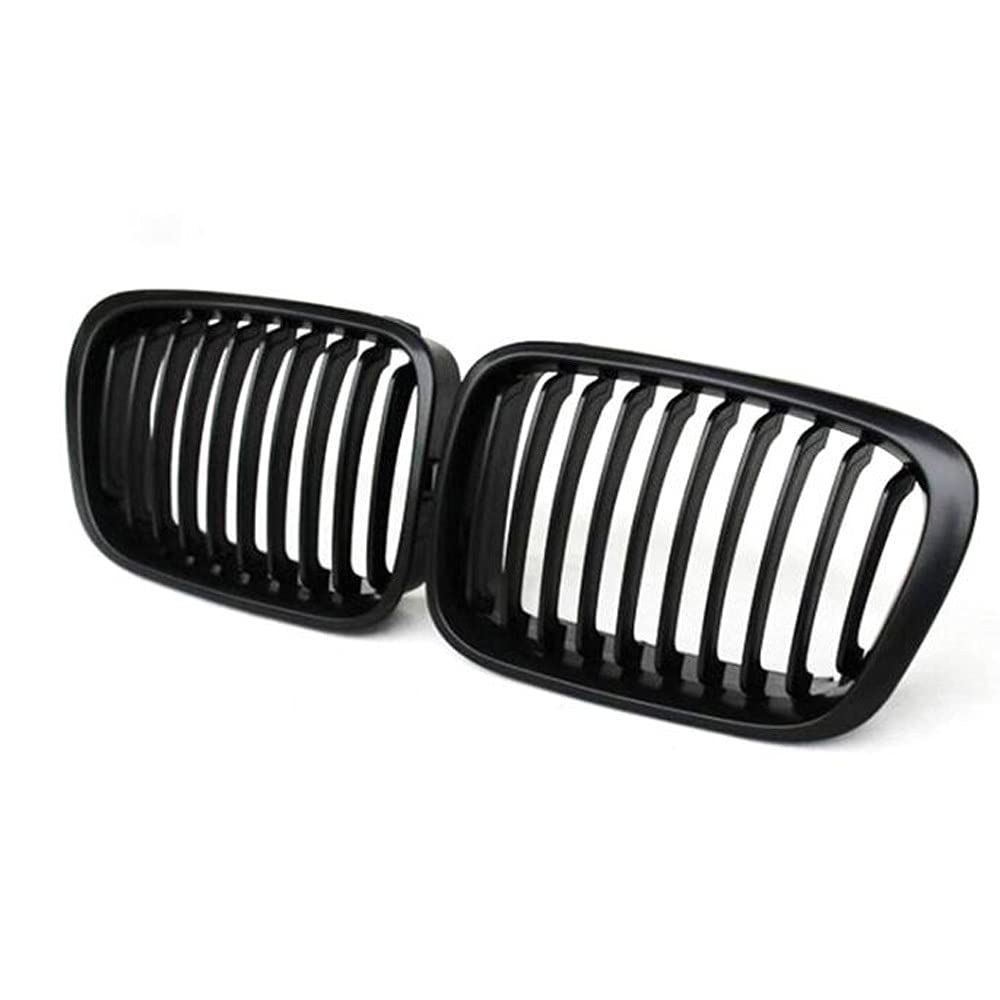 Front Nieren Kühlergrill Auto Styling Auto ABS Frontstoßstange Kühler Nierengitter Für E46 3er Serie 1998-2001(B) von WEINUANXIN