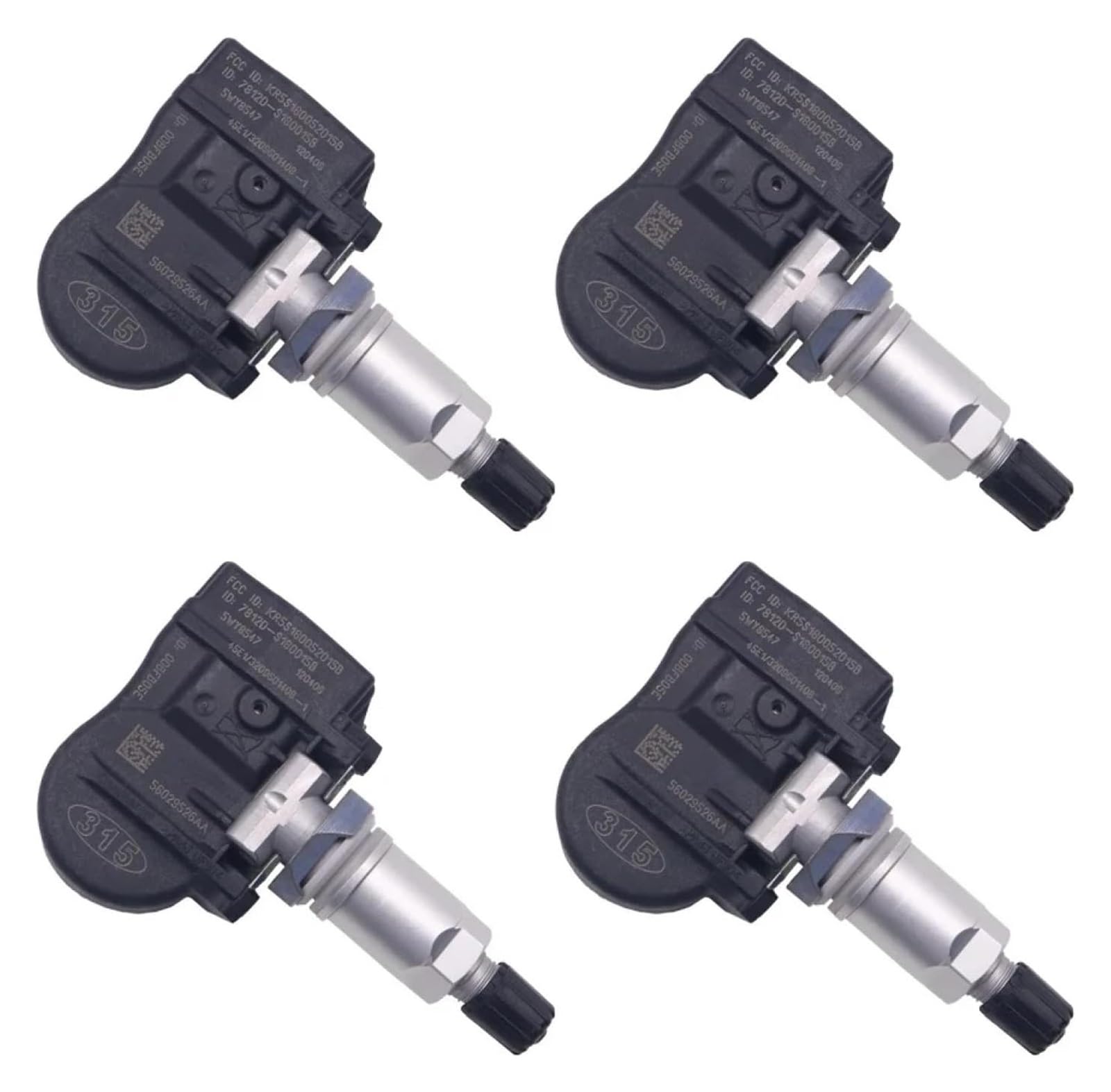 Front Nieren Kühlergrill FÜR DODGE FÜR MAGNUM 56029526AA 56053030AA 56053030AB TPMS Sensor Auto Reifendruck Sensor 2005 2006 2007(4PCS) von WEINUANXIN