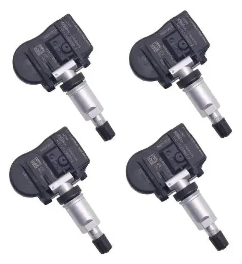 Front Nieren Kühlergrill FÜR Hyundai FÜR Solaris RB 52933-1J000 529331J000 TPMS Sensor Auto Reifendruck Sensor 2011-2017(4PCS) von WEINUANXIN