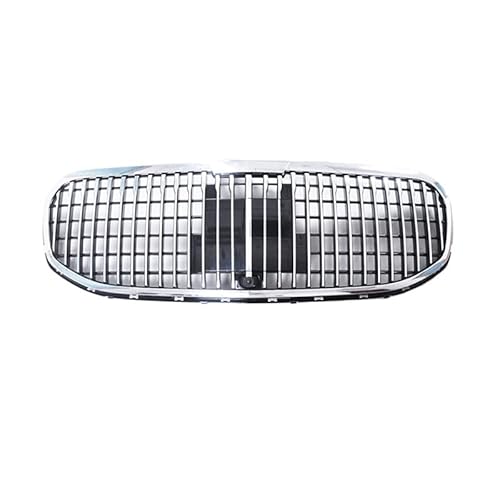 Front Nieren Kühlergrill Frontstoßstange ABS-Haube Vertikaler Renngrill Grill Im GT-Stil Für M&ercedes GLS X167 GLS450 GLS580 2020(FOR MAYBCH CHROME) von WEINUANXIN