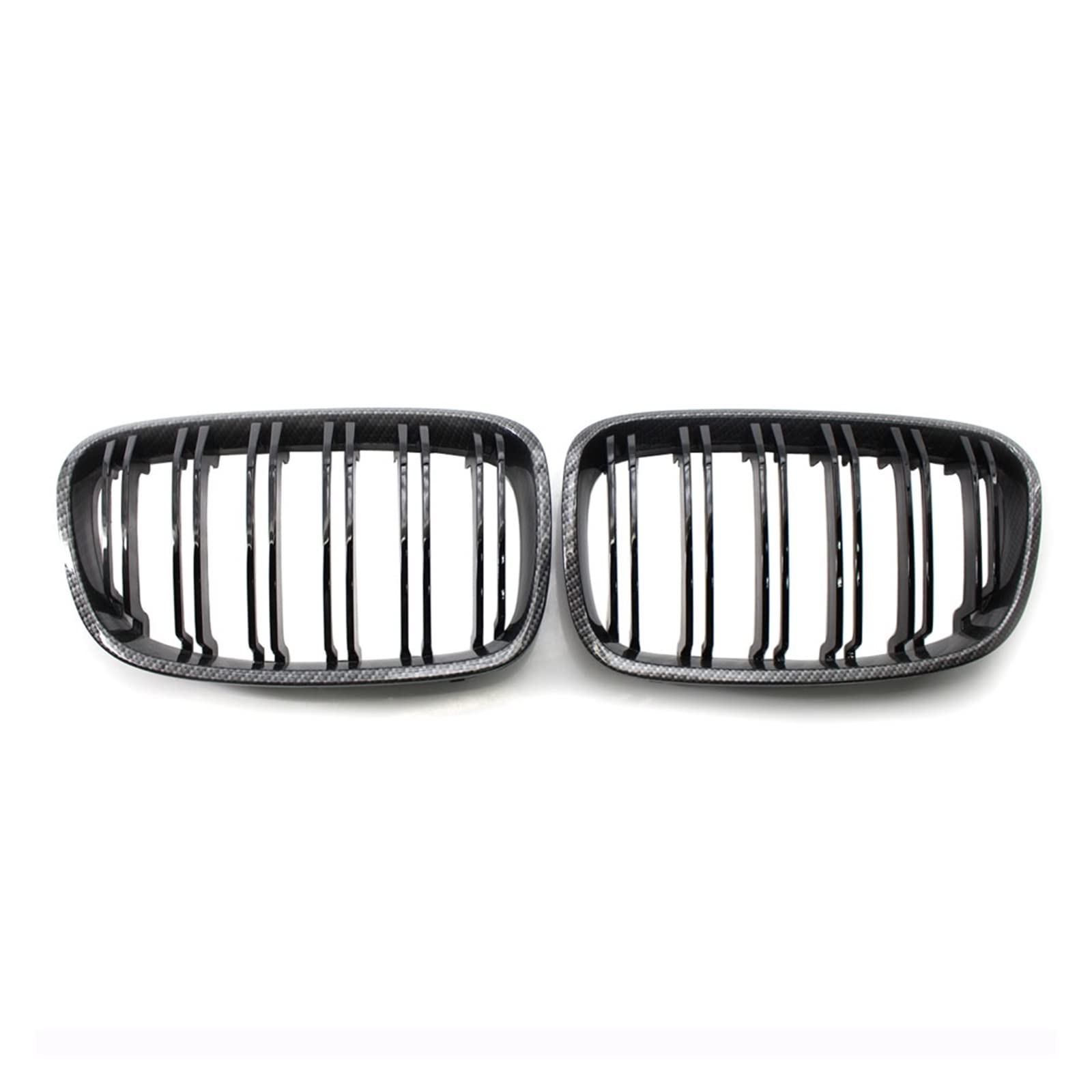 Front Nieren Kühlergrill Für 1-Serie Für F20 Für F21 Für 125i Für 118i Für 116I 2010 2011 2012 2013 Stoßstange Nierengitter Haube(Carbon fiber) von WEINUANXIN