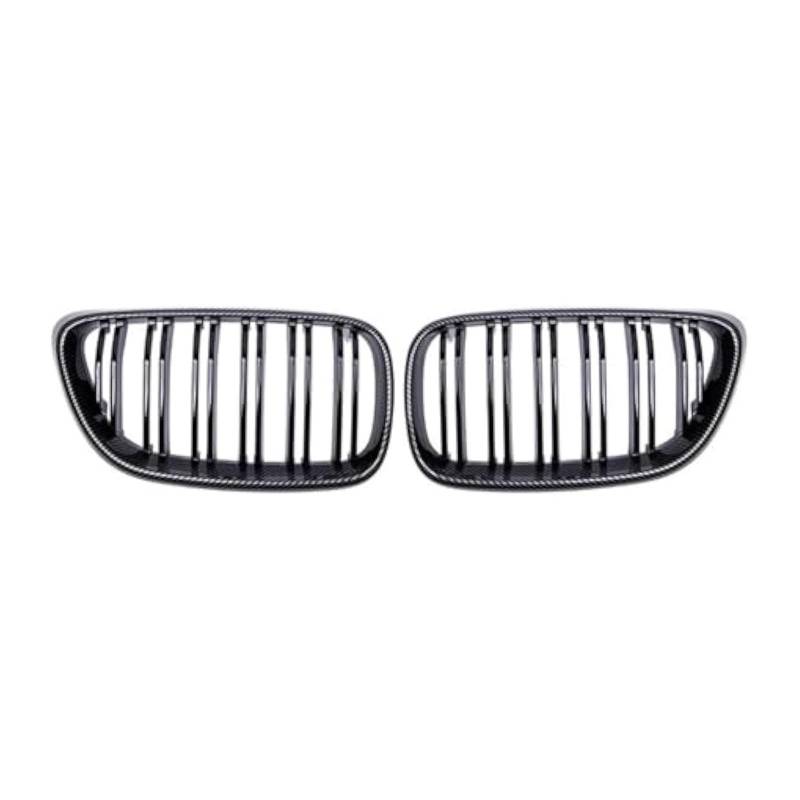 Front Nieren Kühlergrill Für 2 Serie F22 F23 F87 Für M2 2014-2019 Auto Front Niere Grille Racing Grill Stoßstange Grille ABS Gitter(Rhd Gray) von WEINUANXIN