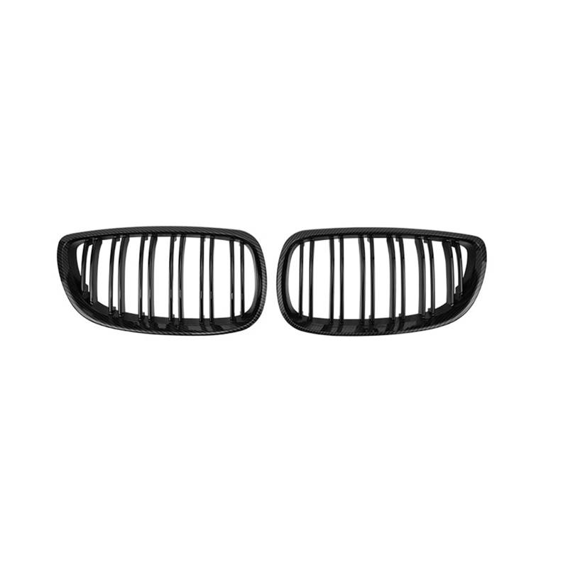 Front Nieren Kühlergrill Für 3 Serie Für E92 Für E93 Für M3 Für 325xi 2006 2007 2008 2009 Racing Grill Nieren Grille Auto Front Stoßstange Gitter(Carbon Fiber) von WEINUANXIN