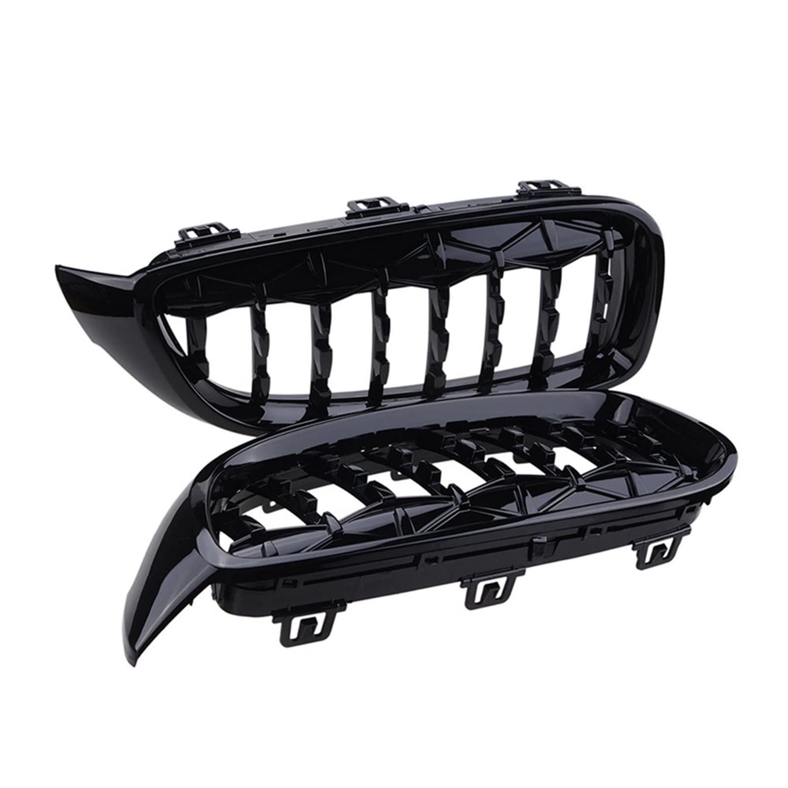 Front Nieren Kühlergrill Für 4er F32 F33 F36 F80 F82 2013-2017 Fronthaube Nierengitter Stoßstange Rautenform Grill(Kidney Grille 5) von WEINUANXIN