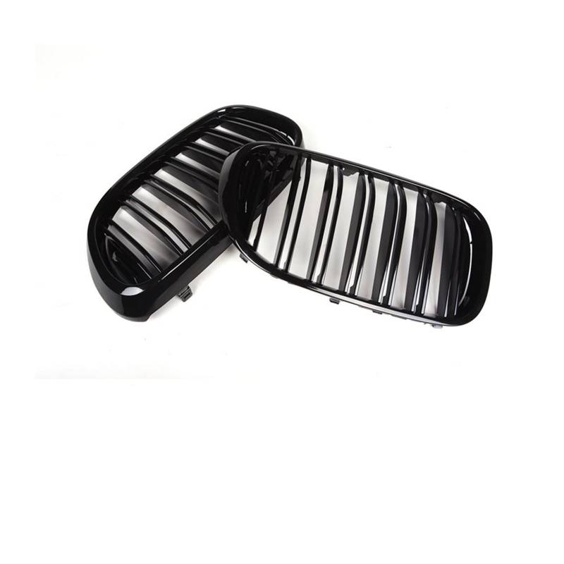 Front Nieren Kühlergrill Für 7er Für G11 Für G12 2015-2019 Single Slat ABS Racing Grills Frontstoßstange Car Styling Nierengrill(MatteBlack 2 Slat) von WEINUANXIN