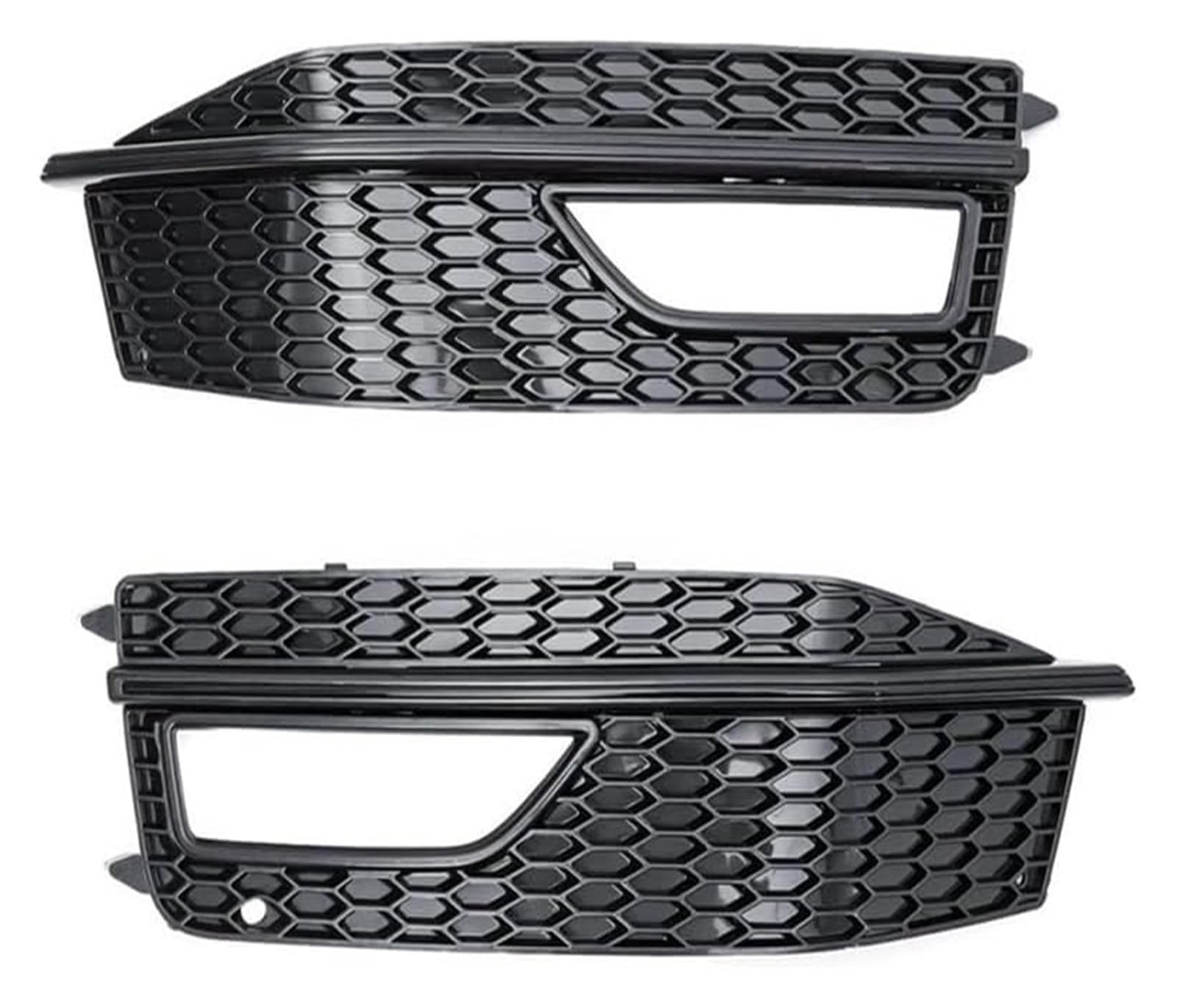 Front Nieren Kühlergrill Für A4 B8 Für S-Line S4 2012-2015 8K0807681P 8K0807682P Auto Gitter Auto Vorderen Stoßfänger Unteren Nebel Licht Grill(1) von WEINUANXIN