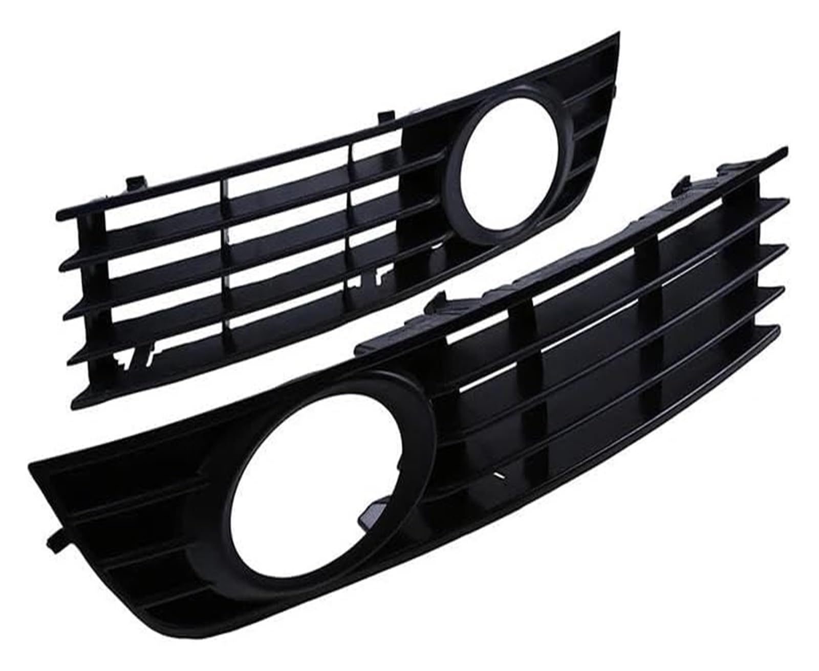 Front Nieren Kühlergrill Für A4 Limousine 1,8 L L4 3,0 L V6 2002-2004 Außenteile Auto Nebelscheinwerfer Kühlergrill Abdeckung Front Lower Bumper Grille Styling(1 Pair) von WEINUANXIN