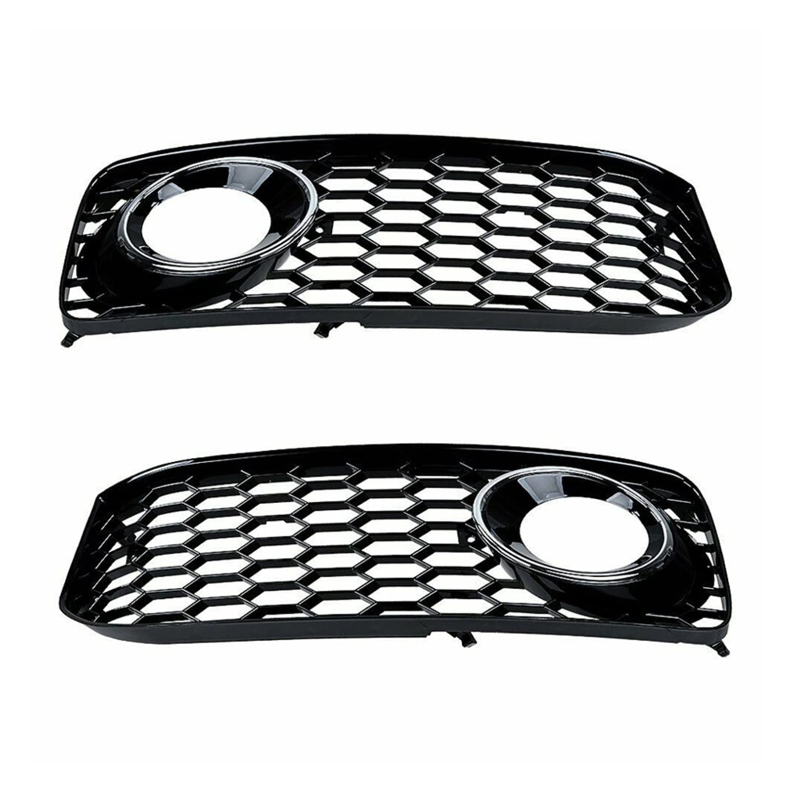 Front Nieren Kühlergrill Für A5 Für B8 Für SLine Für S5 2008 2009 2010 2011 2012 Auto Vorderen Stoßfänger Lampe Grille Grill Abdeckung Mesh Waben Hex(Chrom) von WEINUANXIN