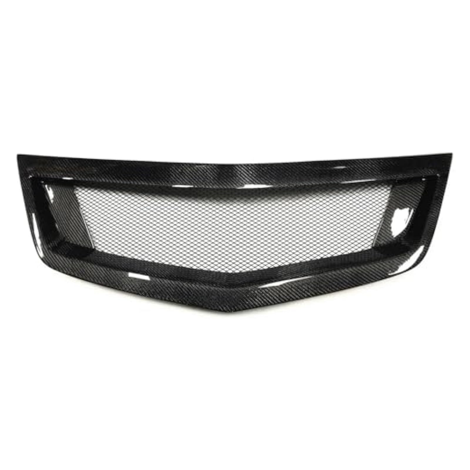 Front Nieren Kühlergrill Für Acura TSX Für A&ccord Für Euro R 2011-2014 Racing Grills Oberen Stoßstange Grille Haube Mesh Gitter Vorne Niere Grille(Rhd Gray) von WEINUANXIN