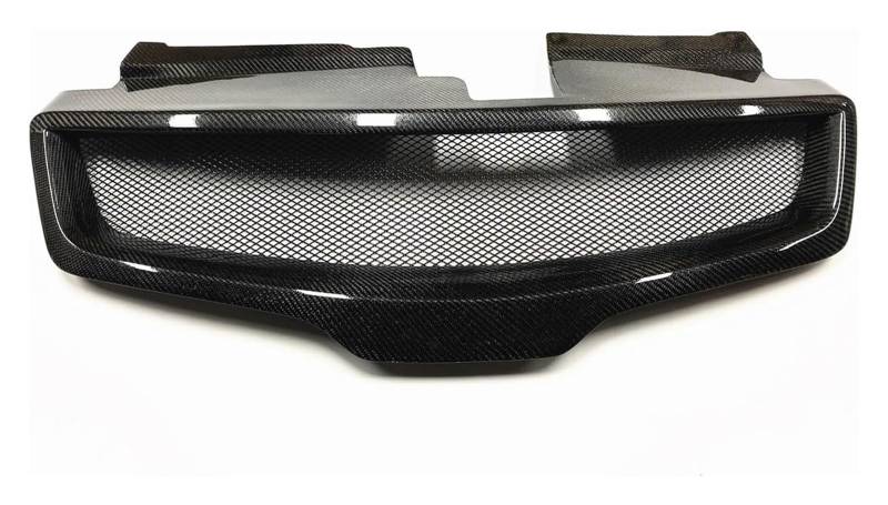 Front Nieren Kühlergrill Für Altima 2007 2008 2009 Auto Oberen Stoßfänger Haube Mesh Grid Front Stoßstange Grille Front Kühler Gitter Front Grille(Carbon Fiber) von WEINUANXIN