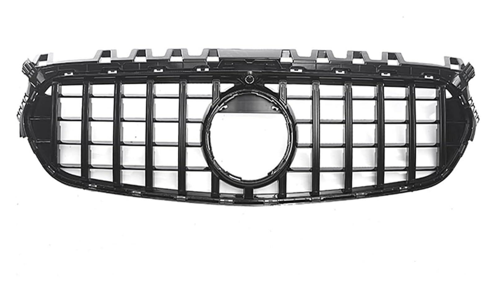 Front Nieren Kühlergrill Für B&enz Für B-Klasse Für W247 2020-2022 Frontstoßstangengrill Frontkühlergrills Auto Obere Stoßstangenansaughaube Mesh(Schwarz) von WEINUANXIN