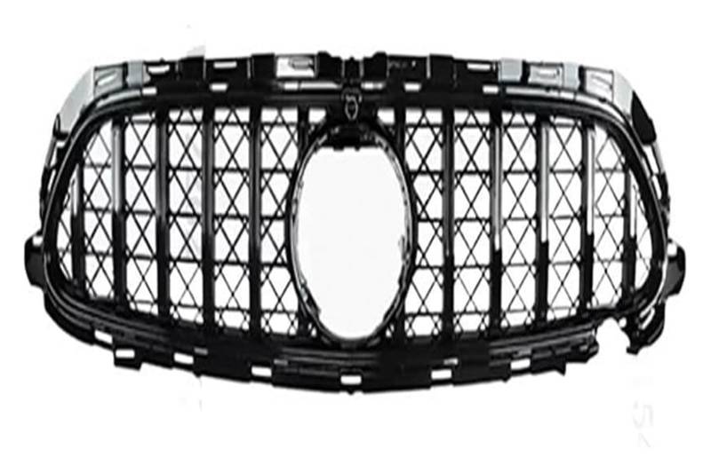 Front Nieren Kühlergrill Für B&enz Für E-klasse Für W213 2021 2022 Front Stoßstangengrill Front Kühlergrills Auto Front Haube Grille Stoßstange Grill(2021-2022 Black B) von WEINUANXIN