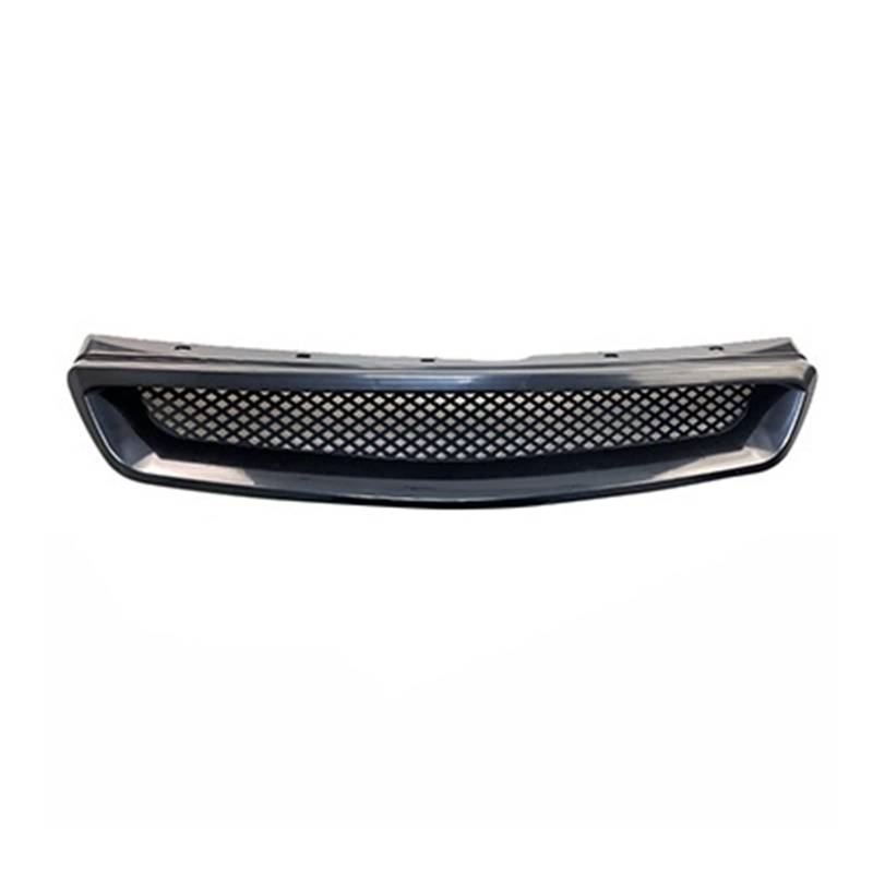 Front Nieren Kühlergrill Für C&ivic EK CX DX EX HX LX Typ R 1999-2000 Auto-Fronthaube Mesh Bumper Racing Grille(Schwarz) von WEINUANXIN