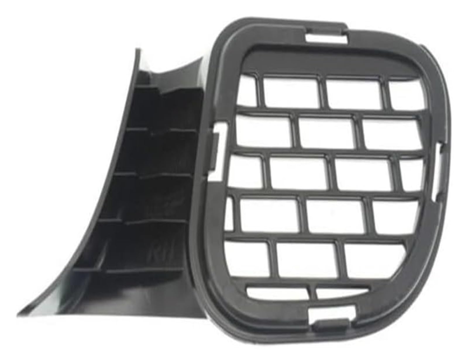 Front Nieren Kühlergrill Für Challenger 2015–2022 Auto-Gitter, Schwarze Auto-Frontstoßstange, Unterer Kühlergrill, Nebelscheinwerfer-Grill, 68259763AA, 68259762AA(Left Driver Side) von WEINUANXIN