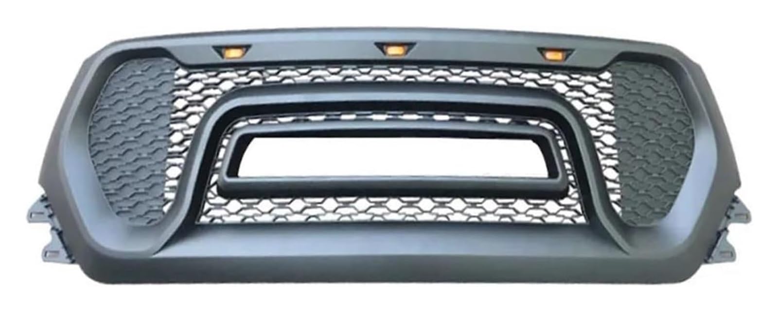 Front Nieren Kühlergrill Für Dodge Für Ram 1500 2019-2022 Kühlergrill Racing Grill Mesh Grills Oberen Stoßstange Gitter Vorne Niere Grille(Red-Brown-Panel) von WEINUANXIN