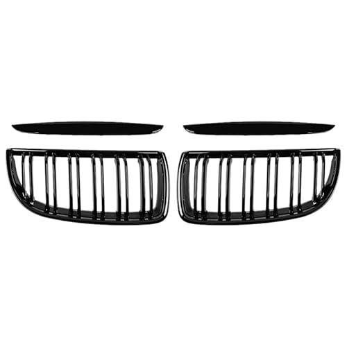 Front Nieren Kühlergrill Für E90 E91 323I 328I 335I 330I 325I 3er 2005-2008 Front-Nierengrill Haubengrills - Doppelte Linie von WEINUANXIN