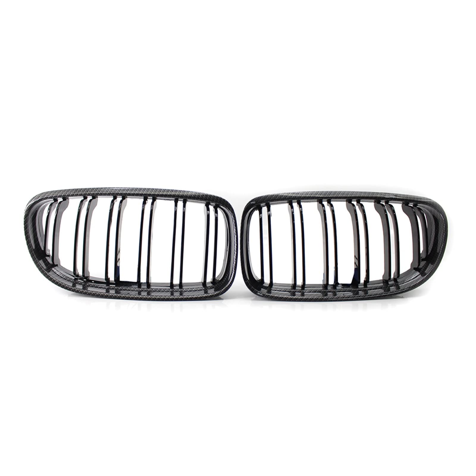 Front Nieren Kühlergrill Für E90 Für E91 Für 3 Serie Für 320i Für 325i 2009 .2010 2011 2012 Carbon Fiber Look Front Niere Grille(Gloss Black) von WEINUANXIN