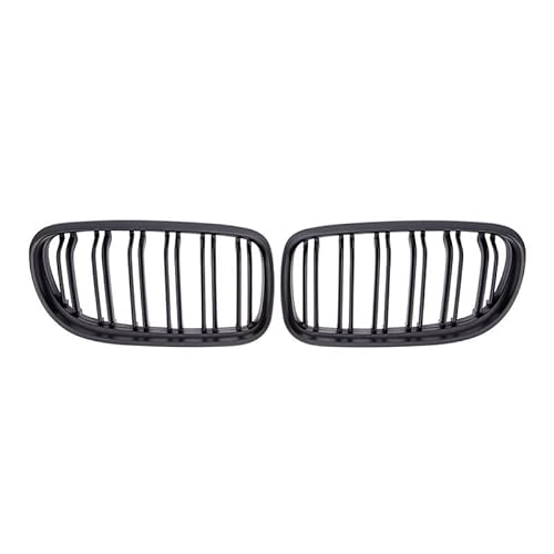 Front Nieren Kühlergrill Für E90 Für E91 Für LCI Für 3er Limousine Wagon Für 325i 328i 335i 335xi 330i 330xi 2009-2012 Auto Front Nierengrill Grill Glänzend(Gloss Black) von WEINUANXIN