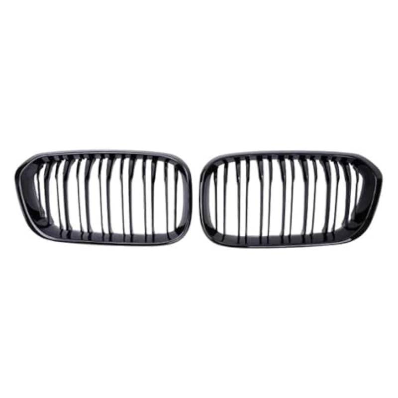 Front Nieren Kühlergrill Für F20 F21 118i 120i 125i 116i 2015 2016 2017 Auto Vordere Stoßstange Niere Racing Grill Doppel Lamellen Grille von WEINUANXIN