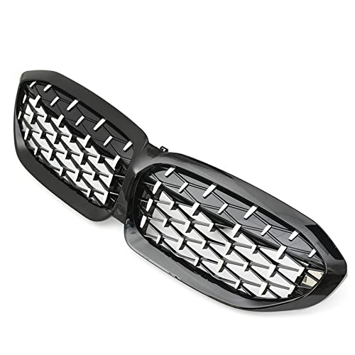 Front Nieren Kühlergrill Für G20 G28 2019-2023 Diamond Style Ersatzgrill Auto Frontstoßstange Grill Racing Grills Autozubehör(B) von WEINUANXIN