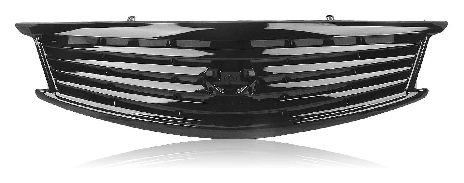 Front Nieren Kühlergrill Für G25 G37 Q40 4 Tür Limousine 2010-2015 Auto Kühlergrill Oberen Stoßstange Kühlergrill Haube Mesh Front Nierengitter(Glossy Black) von WEINUANXIN