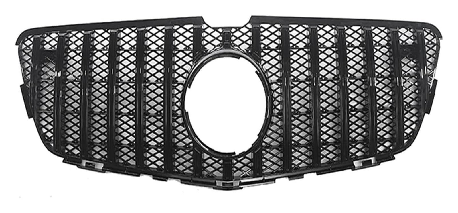 Front Nieren Kühlergrill Für Mercedes Für B&enz R Klasse W251 R300 R320 R500 R280 2010-2017 Auto Kühlergrill Stoßstange Grille Front Niere Grille(Schwarz) von WEINUANXIN