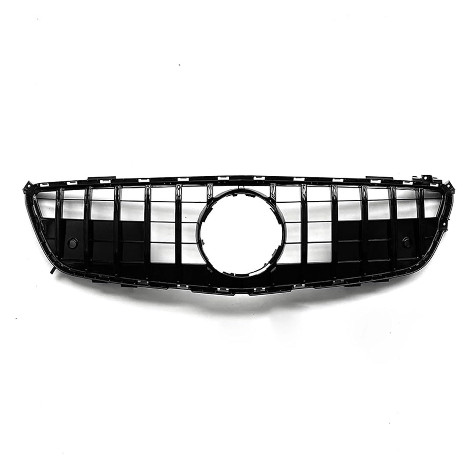 Front Nieren Kühlergrill Für Mercedes Für B&enz R231 SL Klasse 2013-2016 SL400 SL500 Auto Vorderen Stoßfänger Oberen Grille Haube Mesh Gitter Niere Grille(Schwarz) von WEINUANXIN