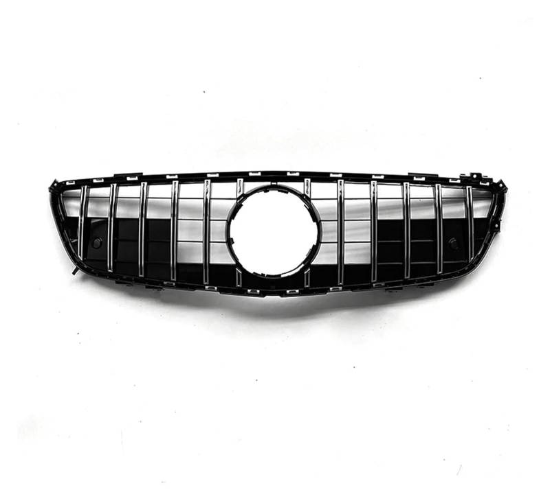 Front Nieren Kühlergrill Für Mercedes Für B&enz R231 SL Klasse 2013-2016 SL400 SL500 Auto Vorderen Stoßfänger Oberen Grille Haube Mesh Gitter Niere Grille(Silber) von WEINUANXIN