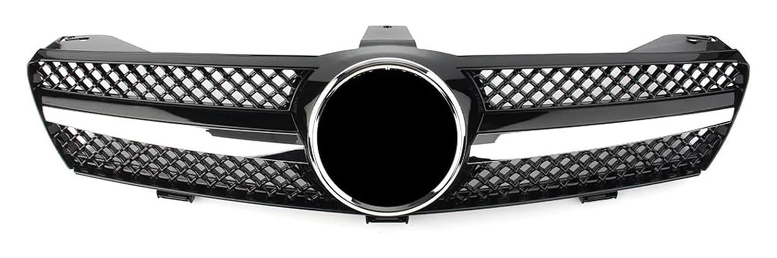 Front Nieren Kühlergrill Für Mercedes Für B&enz W219 CLS500 SLS600 CLS Klasse 2004-2007 Auto Frontschürze Grille ABS Mesh Grill Vorne Niere Grille von WEINUANXIN