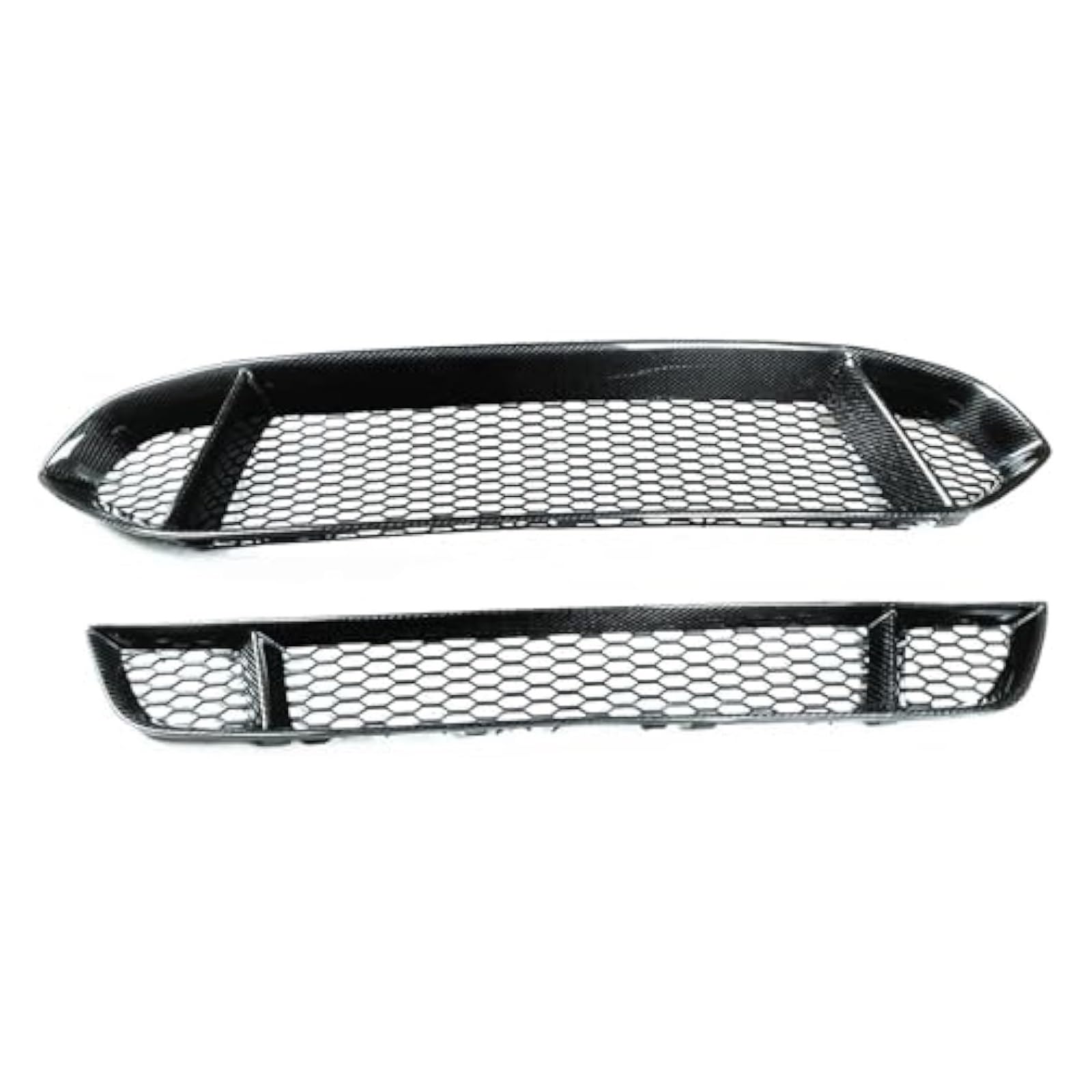 Front Nieren Kühlergrill Für Mondeo Für Fusion 2013-2016 2 Stücke Auto Kühlergrill Grill Waben Oberen + Unteren Stoßfänger Haube Mesh Front Niere Grille von WEINUANXIN