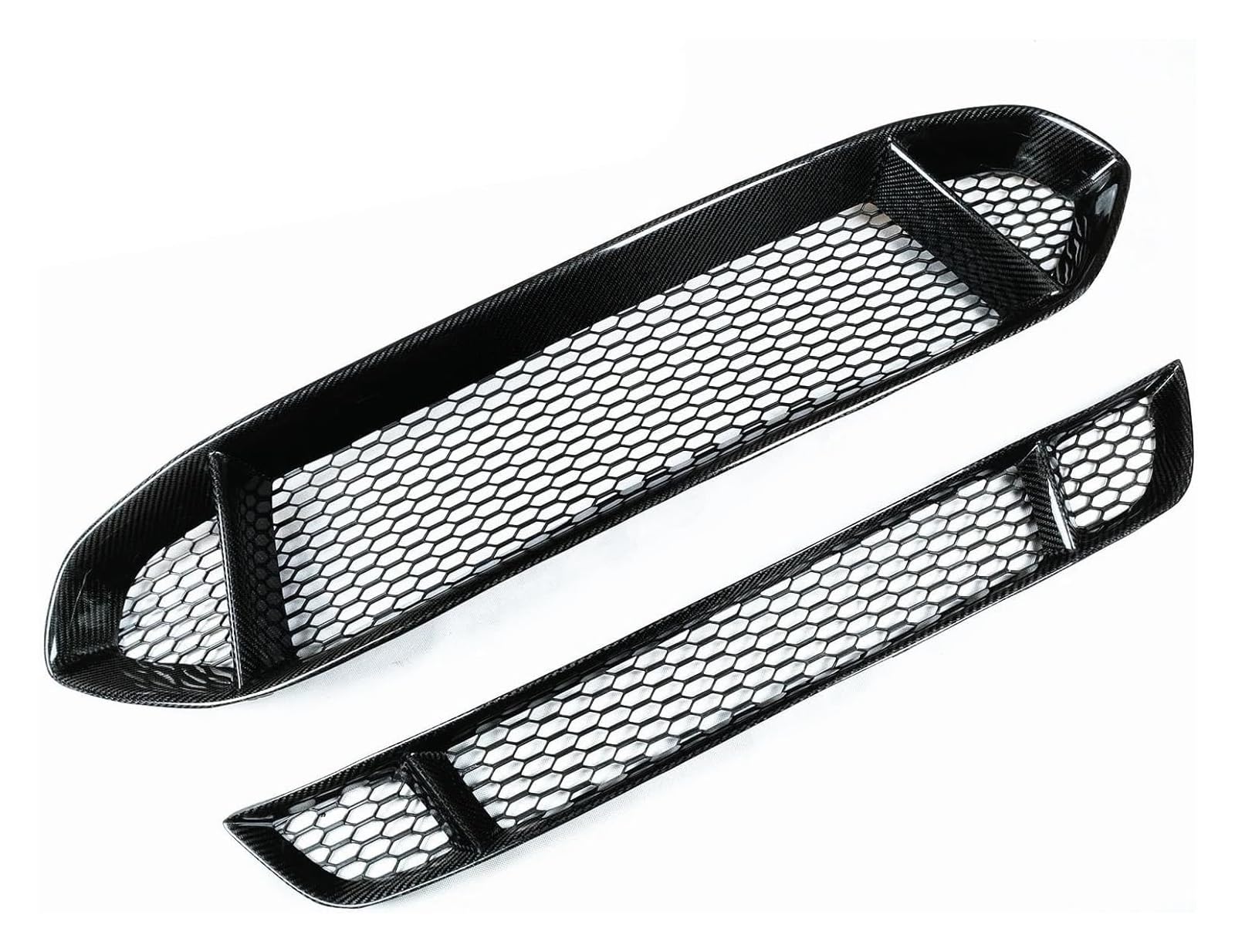 Front Nieren Kühlergrill Für Mondeo Für Fusion 2013-2016 Auto Kühlergrill Waben Oberen Und Unteren Stoßfänger Haube Mesh Grill Vorne Niere Grille von WEINUANXIN