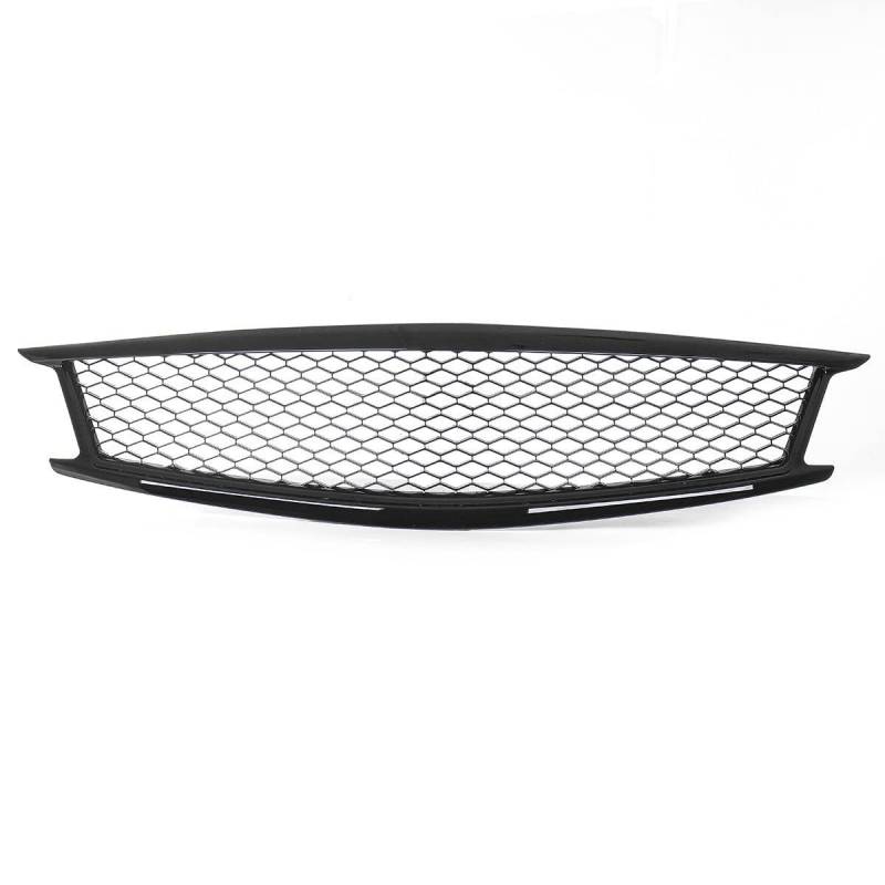 Front Nieren Kühlergrill Für N&issan Für Skyline 2010-2014 Auto Vorne Oberer Motorhaubengrill Frontstoßstangengrill Grill(Glossy Black) von WEINUANXIN