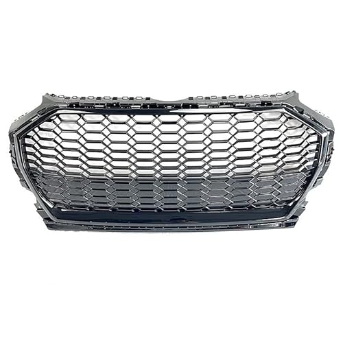 Front Nieren Kühlergrill Für Q5 Für SQ5 2022 Style Racing Grill Front Sport Motor Mesh Guard Grids(Without Emblem) von WEINUANXIN