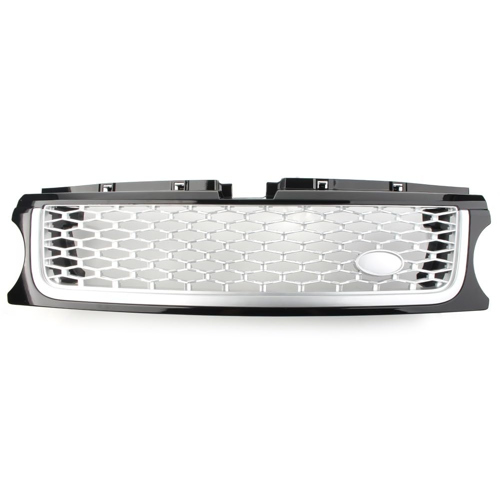 Front Nieren Kühlergrill Für R&ange Rover Für Sport 2010–2013 ABS-Kunststoff-Autozubehör Auto-Kühlergrill Oben von WEINUANXIN