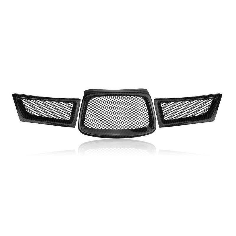 Front Nieren Kühlergrill Für S&ubaru Für Impreza 9. Für WRX Für STI 2006-2007 Car Grid Oberer Stoßfänger Air Vent Hood Frontgrill von WEINUANXIN