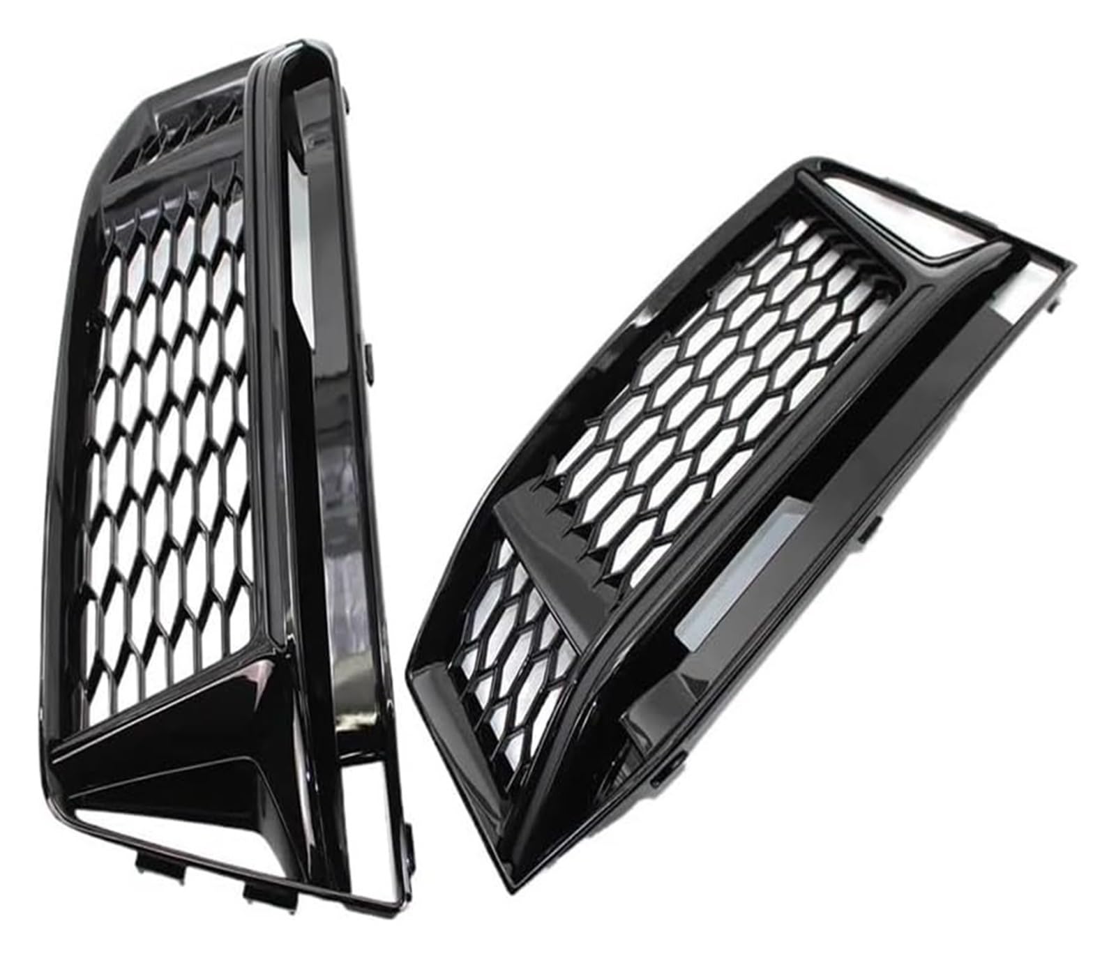 Front Nieren Kühlergrill Für S4 A4 B9 Für S-Linie 2016-2018 Auto Stoßstange Nebel Licht Kühlergrill Auto Front Grill Mesh Waben Grille Abdeckung von WEINUANXIN