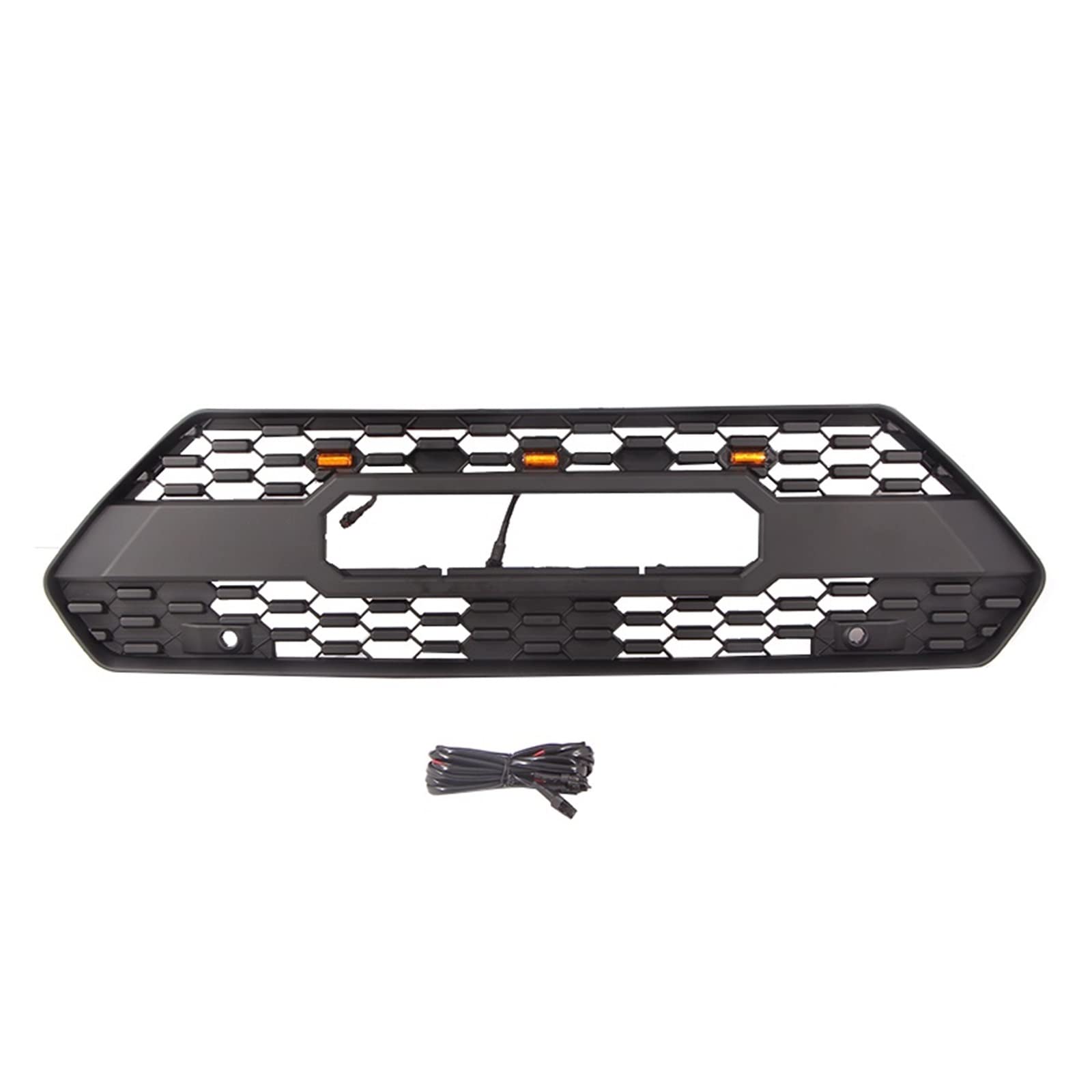 Front Nieren Kühlergrill Für T&OYOTA Für RAV4 2019-2021 Style Grill Mit -Leuchten Frontgrill von WEINUANXIN