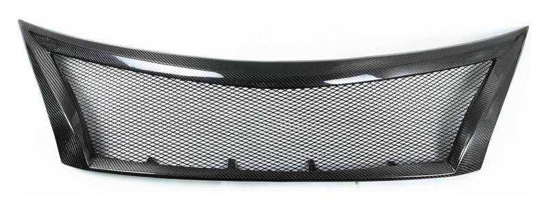 Front Nieren Kühlergrill Für Teana Für Altima 2013-2015 Auto Kühlergrill Carbon Fiber Bumper Grille Mesh Grid Trim Front Niere Grille von WEINUANXIN