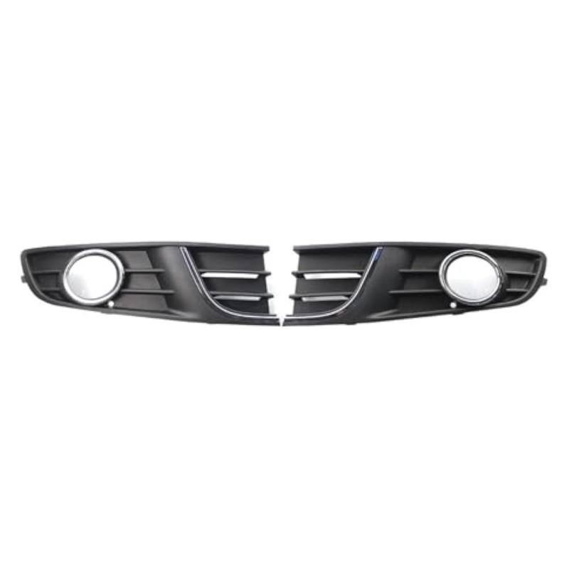 Front Nieren Kühlergrill Für VW Für Polo 5 MK5 2011 2012 2013 Auto Vorderen Stoßfänger Grille Nebel Licht Lampe Trim Grille Abdeckung Rahmen Deckel Lünette Vorne Niere Grille(One Pair) von WEINUANXIN