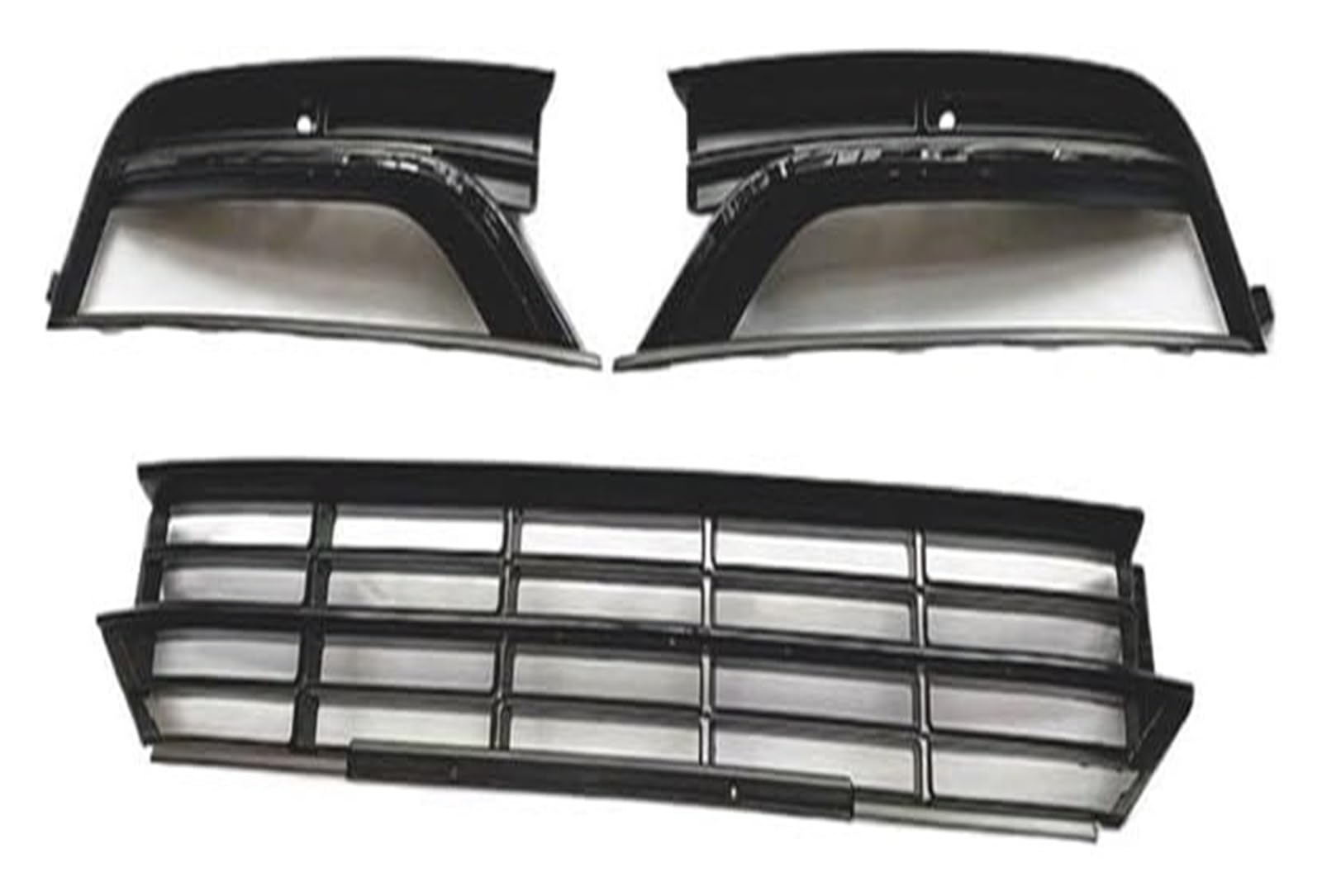 Front Nieren Kühlergrill Für VW Für p&assat Für B7 2010-2015 Frontstoßstangengrill Frontkühlergrill Frontstoßstangengrill(Matt black-01) von WEINUANXIN